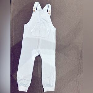 NWOT Never worn!  Littlesleepies Blue overalls. 3T